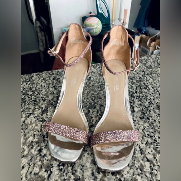 ASOS Pink Sparkly Stilettos - Picture 2 of 5